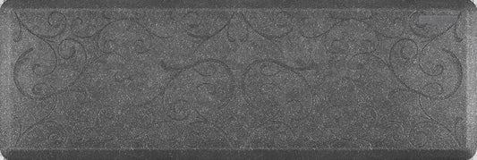 WellnessMats Bella Collection Anti-Fatigue Floor Mat, Polyurethane – Ergonomic Support Pad for Home, Kitchen, Garage, Office Standing Desk – Water Resistant - Made in USA