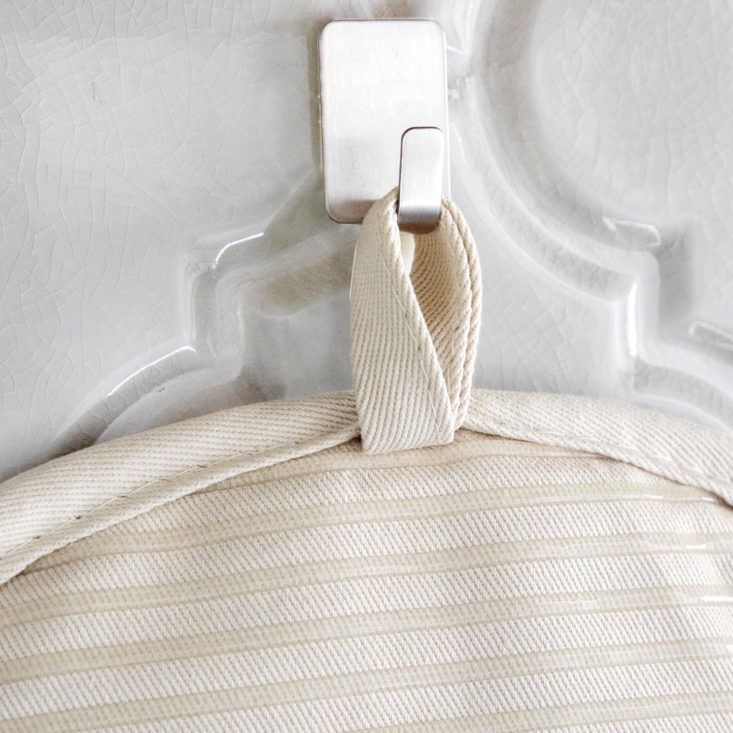 All-Clad Premium Pot Holder & Hot Pad: Heat Resistant to 500 Degrees - 100% Cotton, 10"x6.25" Hot Pad for Kitchen and Barbeque, (2-Pack), Almond