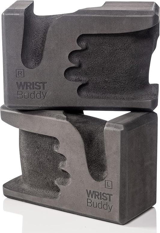 WRIST Buddy® Yoga Blocks 2 Pack | Reduces and Prevents Wrist Pain, Enhances Comfort Stability and Grip Strength on the Blocks | Hand-Shaped Blocks | EVA Yoga Accessories Set | Best Gifts for Yoga