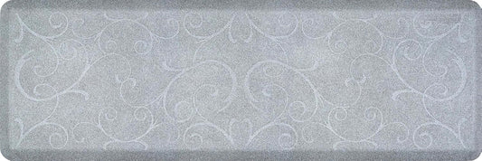 WellnessMats Bella Collection Anti-Fatigue Floor Mat, Polyurethane – Ergonomic Support Pad for Home, Kitchen, Garage, Office Standing Desk – Water Resistant - Made in USA